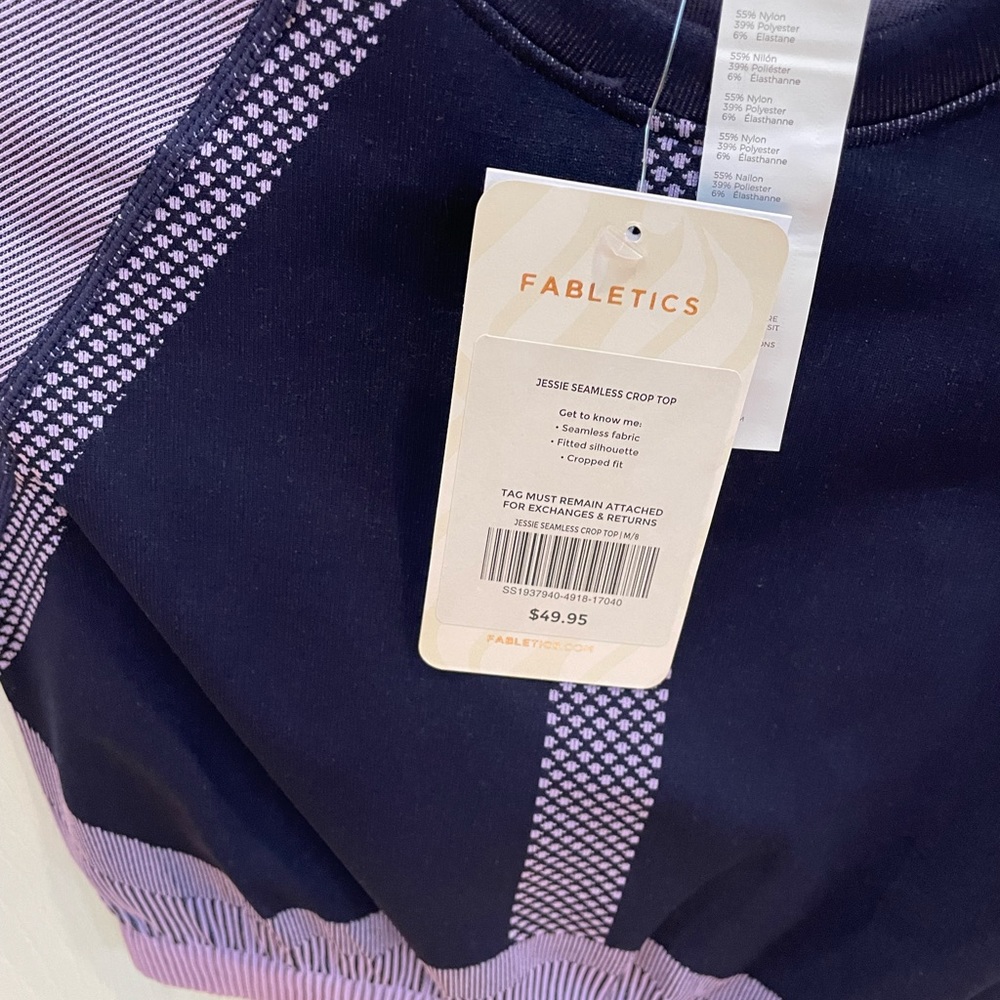 Fabletics crop NWT - Picture 3 of 6